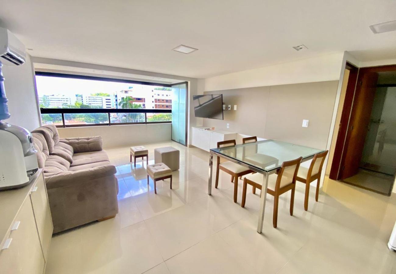 João Pessoa Goldflat Cabo Branco By Penareiaturbrアパートホテル 部屋 写真