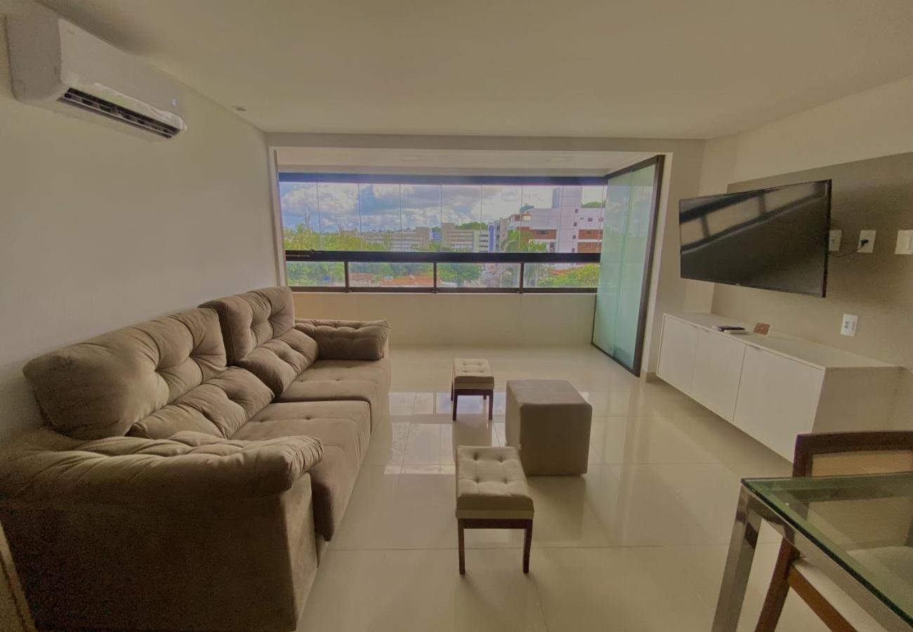 João Pessoa Goldflat Cabo Branco By Penareiaturbrアパートホテル 部屋 写真