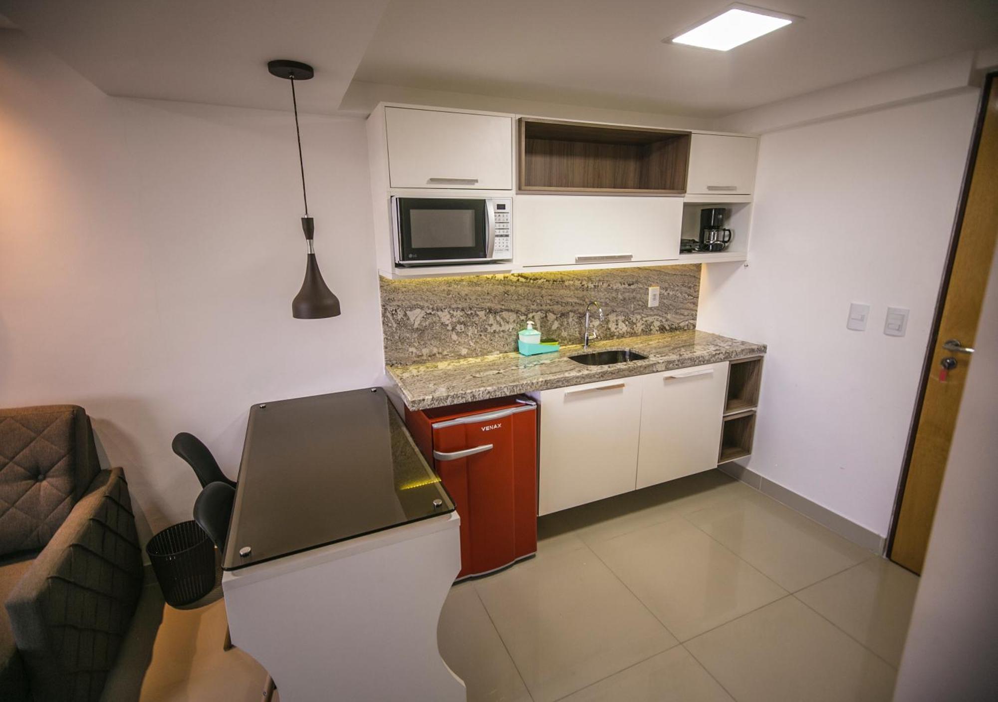 João Pessoa Goldflat Cabo Branco By Penareiaturbrアパートホテル 部屋 写真