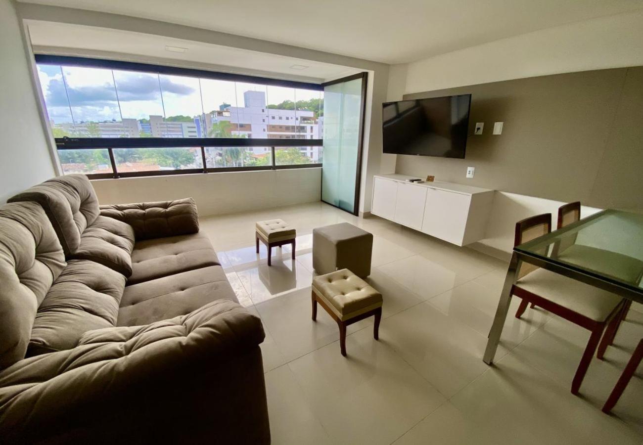 João Pessoa Goldflat Cabo Branco By Penareiaturbrアパートホテル 部屋 写真