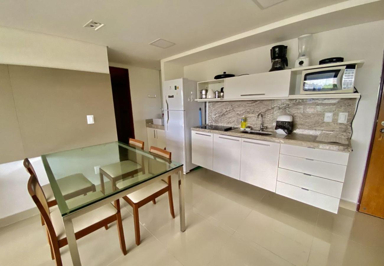 João Pessoa Goldflat Cabo Branco By Penareiaturbrアパートホテル 部屋 写真