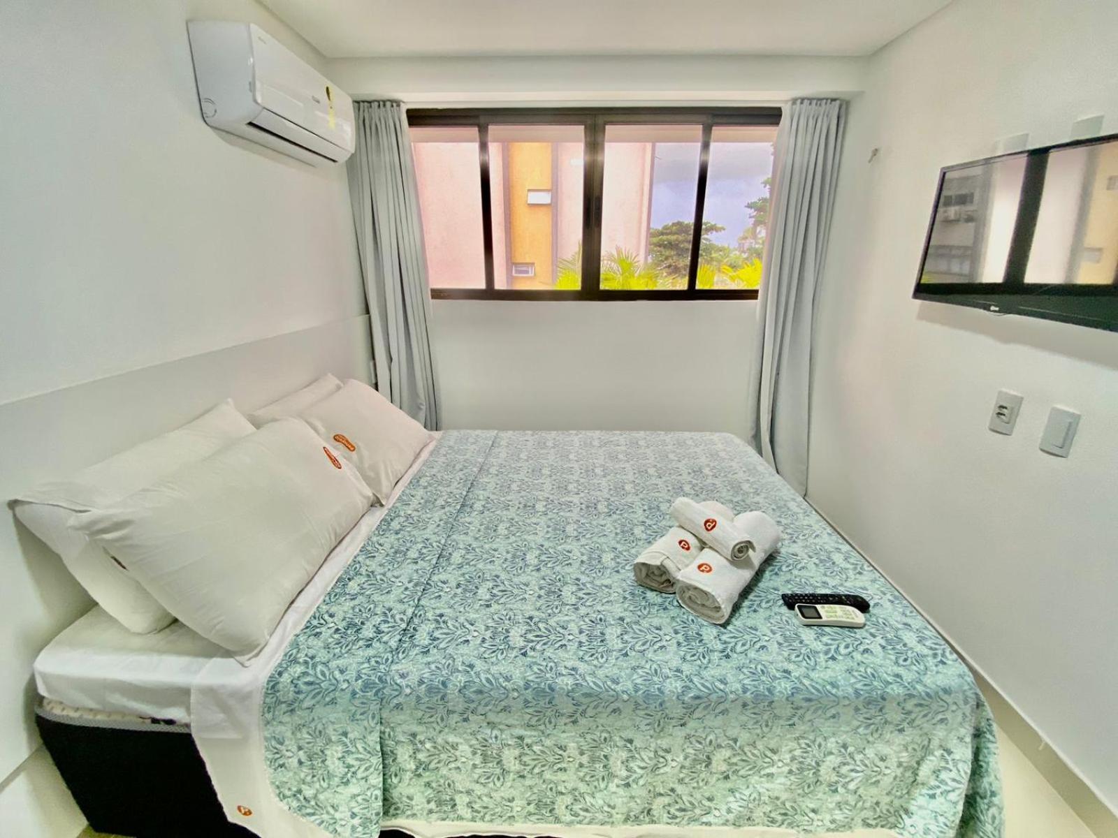 João Pessoa Goldflat Cabo Branco By Penareiaturbrアパートホテル 部屋 写真