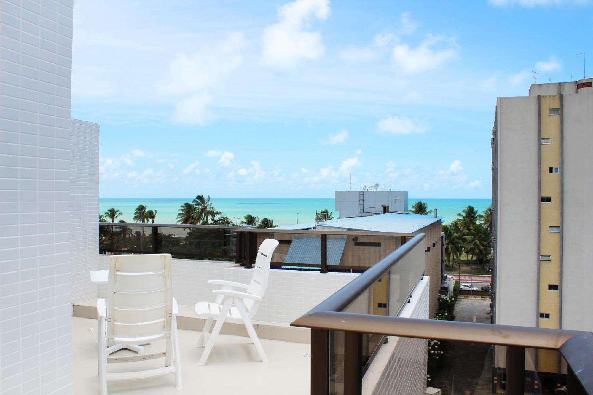João Pessoa Goldflat Cabo Branco By Penareiaturbrアパートホテル 部屋 写真