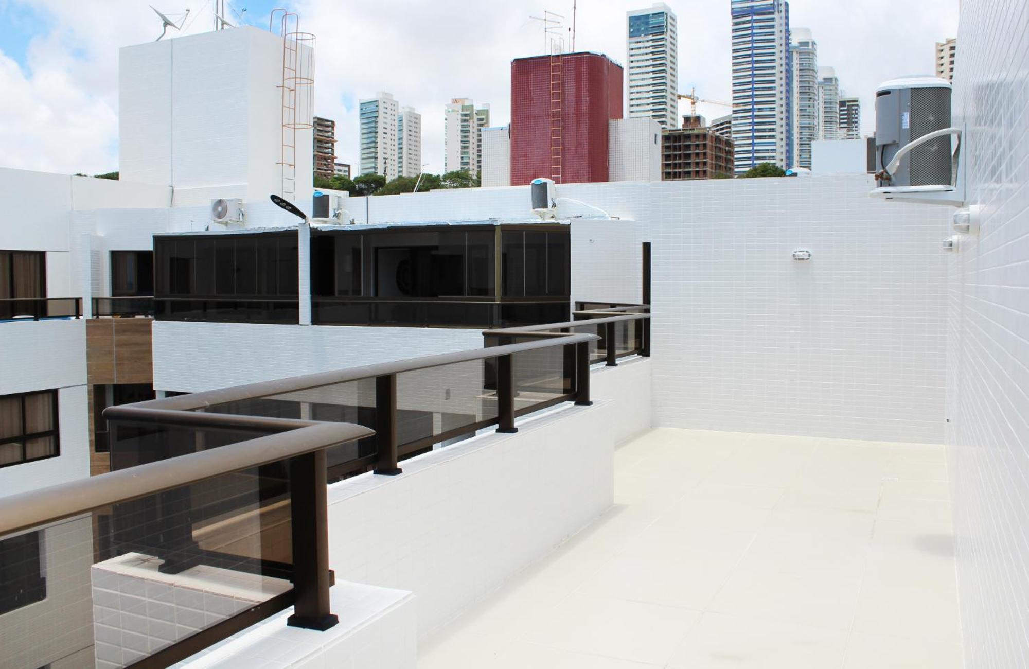 João Pessoa Goldflat Cabo Branco By Penareiaturbrアパートホテル 部屋 写真