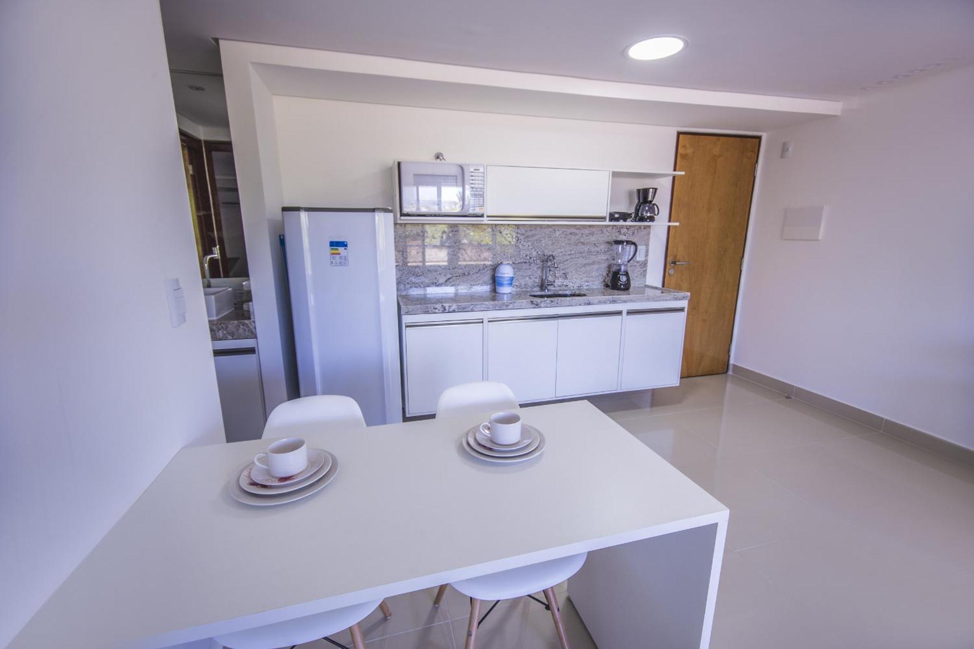 João Pessoa Goldflat Cabo Branco By Penareiaturbrアパートホテル 部屋 写真